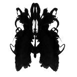 Rorschach type inkblot-Spencer Sutton-Framed Giclee Print