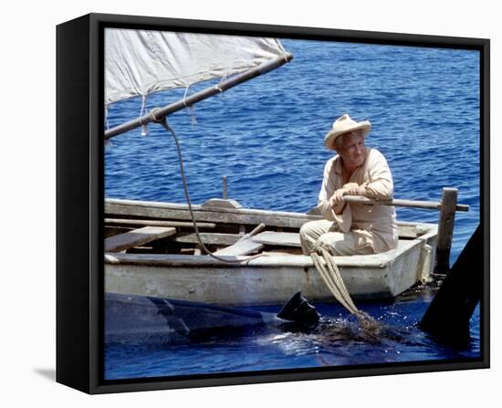 Spencer Tracy, The Old Man and the Sea (1958)-null-Framed Stretched Canvas