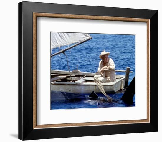 Spencer Tracy, The Old Man and the Sea (1958)-null-Framed Photo