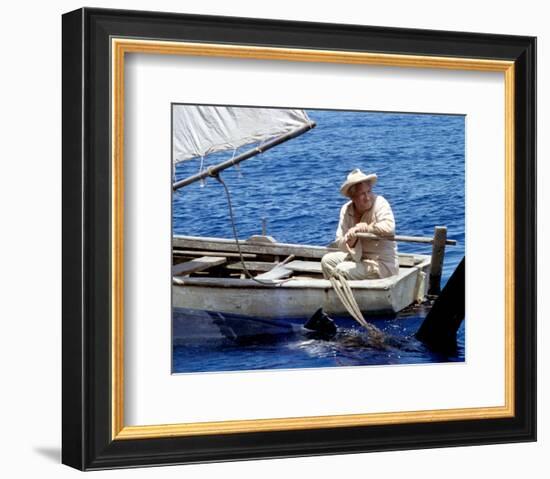 Spencer Tracy, The Old Man and the Sea (1958)-null-Framed Photo