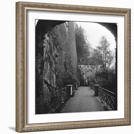 Sperrbogen, Hohensalzburg Fortress, Salzburg, Austria, C1900-Wurthle & Sons-Framed Photographic Print