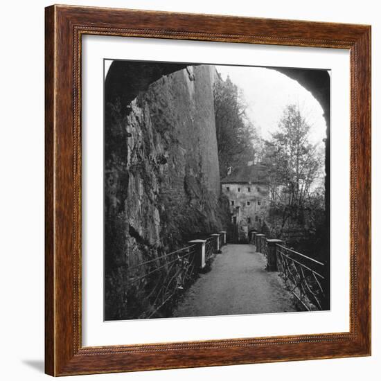 Sperrbogen, Hohensalzburg Fortress, Salzburg, Austria, C1900-Wurthle & Sons-Framed Photographic Print