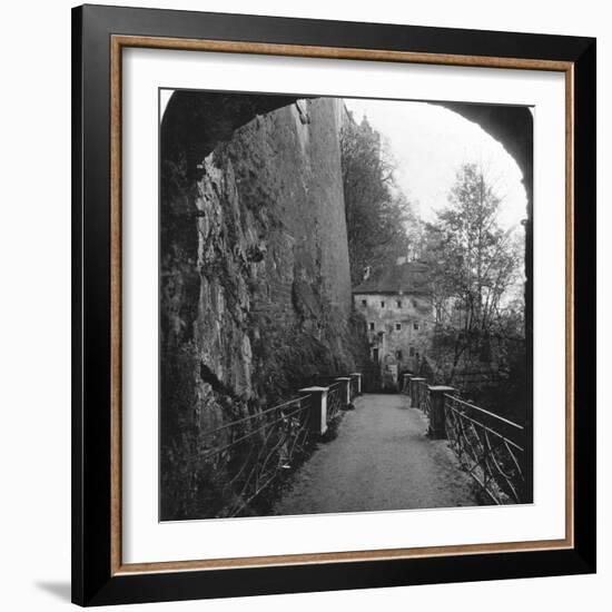 Sperrbogen, Hohensalzburg Fortress, Salzburg, Austria, C1900-Wurthle & Sons-Framed Photographic Print