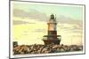 Sperry Lighthouse, New Haven, Connecticut-null-Mounted Art Print