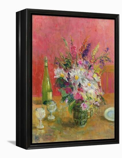 Speyside Flowers, 2002-Karen Armitage-Framed Premier Image Canvas