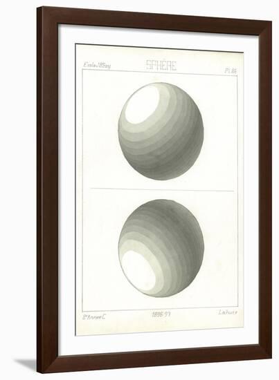 Spherical Projection-Stephanie Monahan-Framed Giclee Print