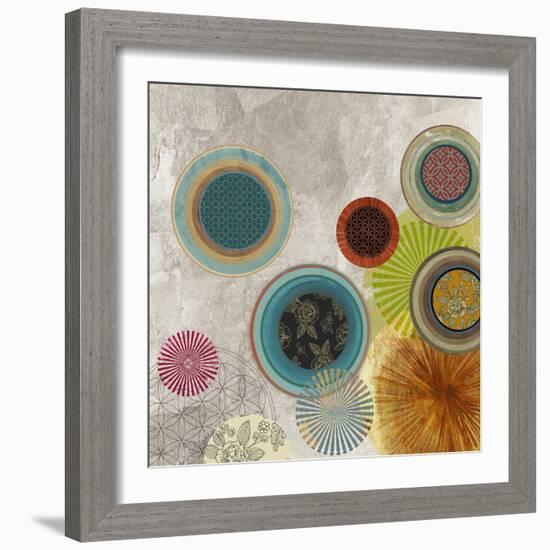 Spherical Sketch II-Sloane Addison  -Framed Art Print