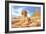 Sphinx and Pyramid, Egypt-null-Framed Premium Giclee Print