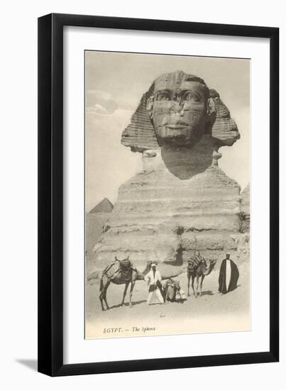 Sphinx, Giza, Egypt-null-Framed Art Print