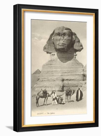 Sphinx, Giza, Egypt-null-Framed Art Print