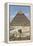 Sphinx in Foreground and Pyramid of Chephren, the Giza Pyramids, Giza, Egypt, North Africa, Africa-Richard Maschmeyer-Framed Premier Image Canvas