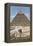 Sphinx in Foreground and Pyramid of Chephren, the Giza Pyramids, Giza, Egypt, North Africa, Africa-Richard Maschmeyer-Framed Premier Image Canvas