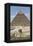 Sphinx in Foreground and Pyramid of Chephren, the Giza Pyramids, Giza, Egypt, North Africa, Africa-Richard Maschmeyer-Framed Premier Image Canvas