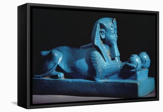 Sphinx of Amenhotep III, 15th-14th Century BC-null-Framed Premier Image Canvas