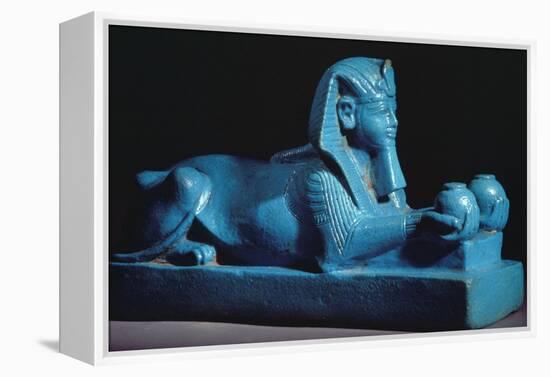 Sphinx of Amenhotep III, 15th-14th Century BC-null-Framed Premier Image Canvas