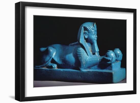 Sphinx of Amenhotep III, 15th-14th Century BC-null-Framed Photographic Print