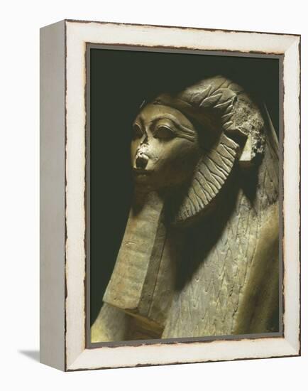 Sphinx of Hatshepsut, 1473-1458 BC, Polished Granite, 18th Dynasty-null-Framed Premier Image Canvas