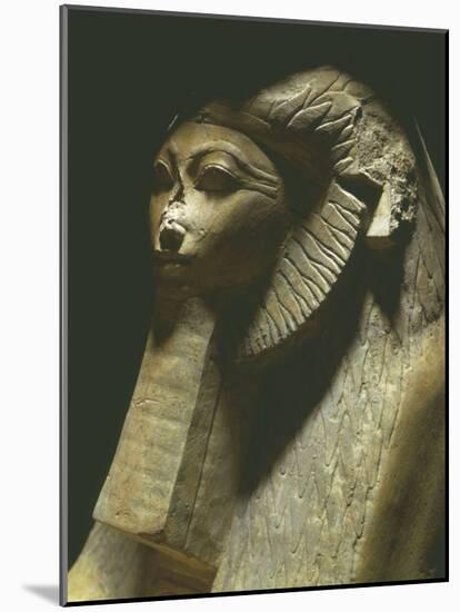 Sphinx of Hatshepsut, 1473-1458 BC, Polished Granite, 18th Dynasty-null-Mounted Photographic Print