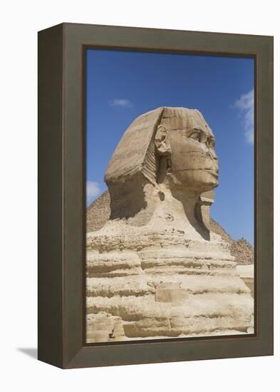 Sphinx, the Giza Pyramids, Giza, Egypt, North Africa, Africa-Richard Maschmeyer-Framed Premier Image Canvas