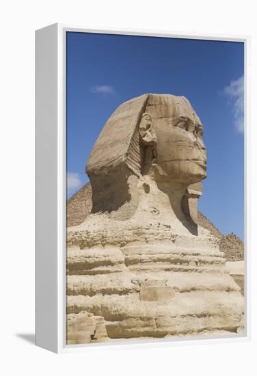 Sphinx, the Giza Pyramids, Giza, Egypt, North Africa, Africa-Richard Maschmeyer-Framed Premier Image Canvas