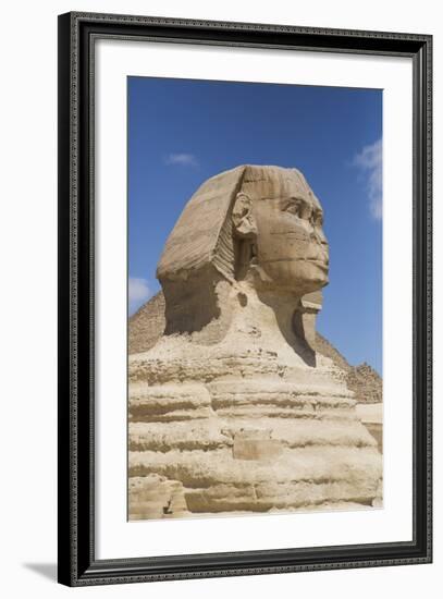 Sphinx, the Giza Pyramids, Giza, Egypt, North Africa, Africa-Richard Maschmeyer-Framed Photographic Print