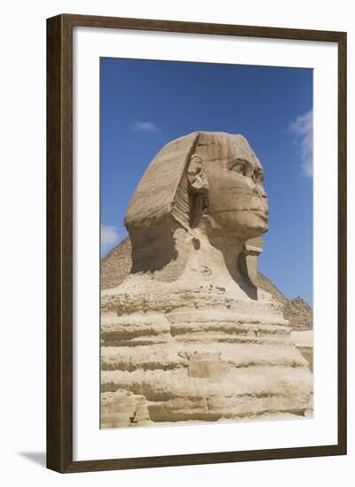 Sphinx, the Giza Pyramids, Giza, Egypt, North Africa, Africa-Richard Maschmeyer-Framed Photographic Print