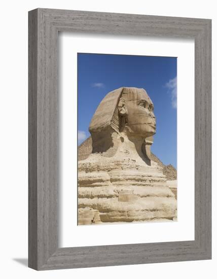 Sphinx, the Giza Pyramids, Giza, Egypt, North Africa, Africa-Richard Maschmeyer-Framed Photographic Print