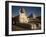 Sphinx with Great Pyramid in Background-Eliot Elisofon-Framed Photographic Print