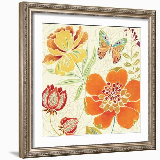 Spice Bouquet II-Daphne Brissonnet-Framed Art Print