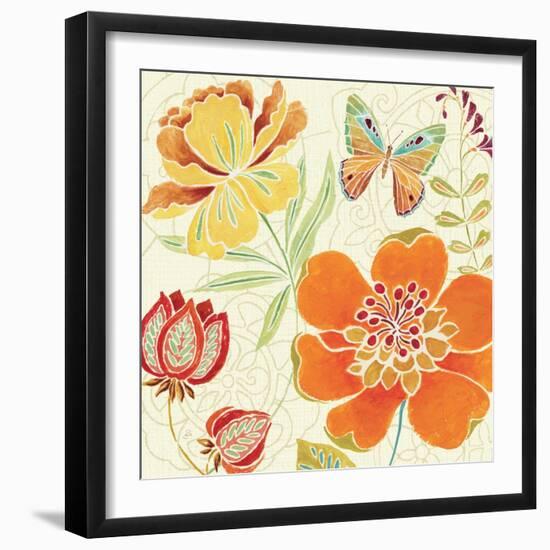 Spice Bouquet II-Daphne Brissonnet-Framed Art Print