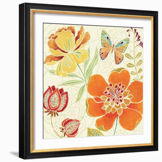 Spice Bouquet II-Daphne Brissonnet-Framed Art Print