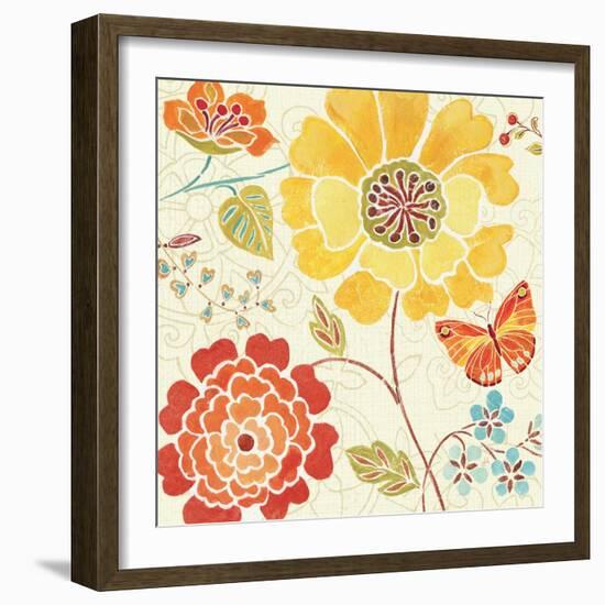 Spice  Bouquet III-Daphne Brissonnet-Framed Art Print