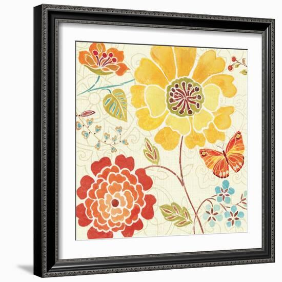 Spice  Bouquet III-Daphne Brissonnet-Framed Art Print