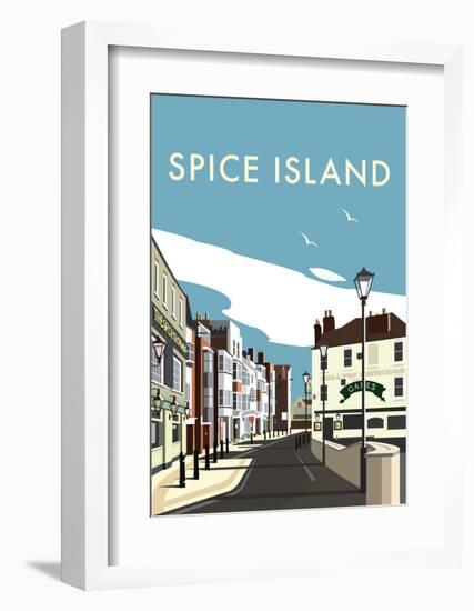 Spice Island - Dave Thompson Contemporary Travel Print-Dave Thompson-Framed Art Print