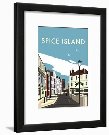 Spice Island - Dave Thompson Contemporary Travel Print-Dave Thompson-Framed Art Print