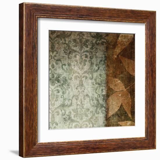 Spice Leaves 1A-Kristin Emery-Framed Art Print