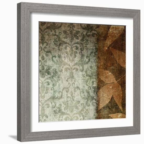 Spice Leaves 1A-Kristin Emery-Framed Art Print