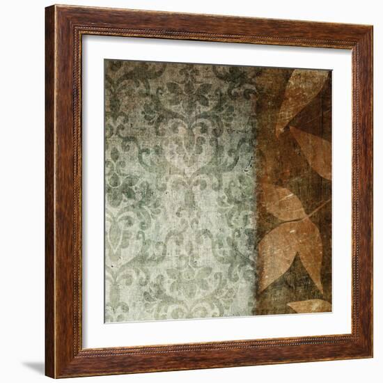 Spice Leaves 1A-Kristin Emery-Framed Art Print