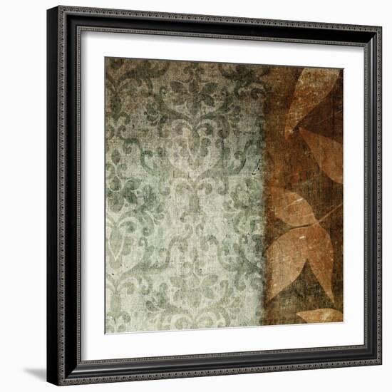 Spice Leaves 1A-Kristin Emery-Framed Art Print