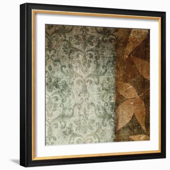 Spice Leaves 1A-Kristin Emery-Framed Art Print