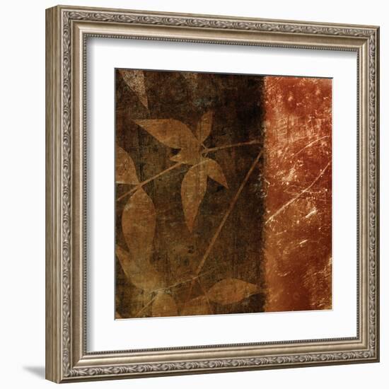 Spice Leaves 1B-Kristin Emery-Framed Art Print