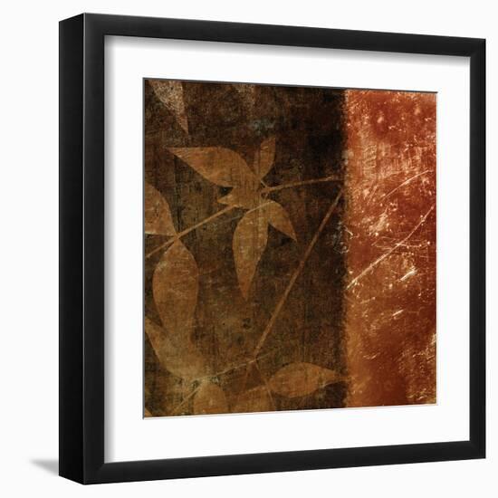 Spice Leaves 1B-Kristin Emery-Framed Art Print