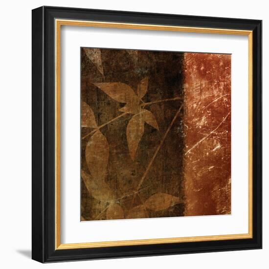 Spice Leaves 1B-Kristin Emery-Framed Art Print