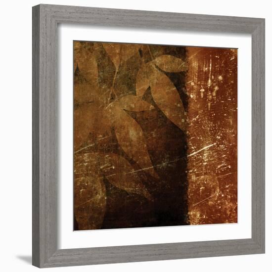 Spice Leaves 1D-Kristin Emery-Framed Art Print