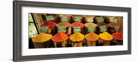 Spice Market Istanbul Turkey-null-Framed Photographic Print