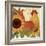 Spice Roosters II-Veronique Charron-Framed Art Print