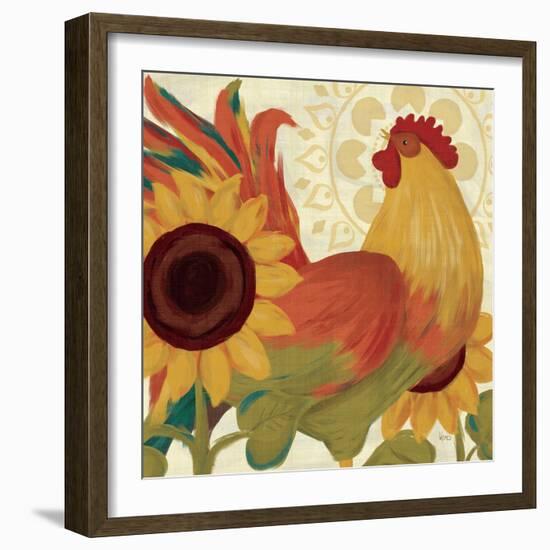 Spice Roosters II-Veronique Charron-Framed Art Print