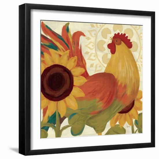 Spice Roosters II-Veronique Charron-Framed Art Print