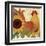 Spice Roosters II-Veronique Charron-Framed Art Print