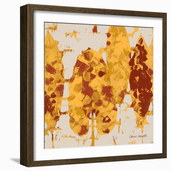 Spice Sunlit Marsh II-Lanie Loreth-Framed Art Print